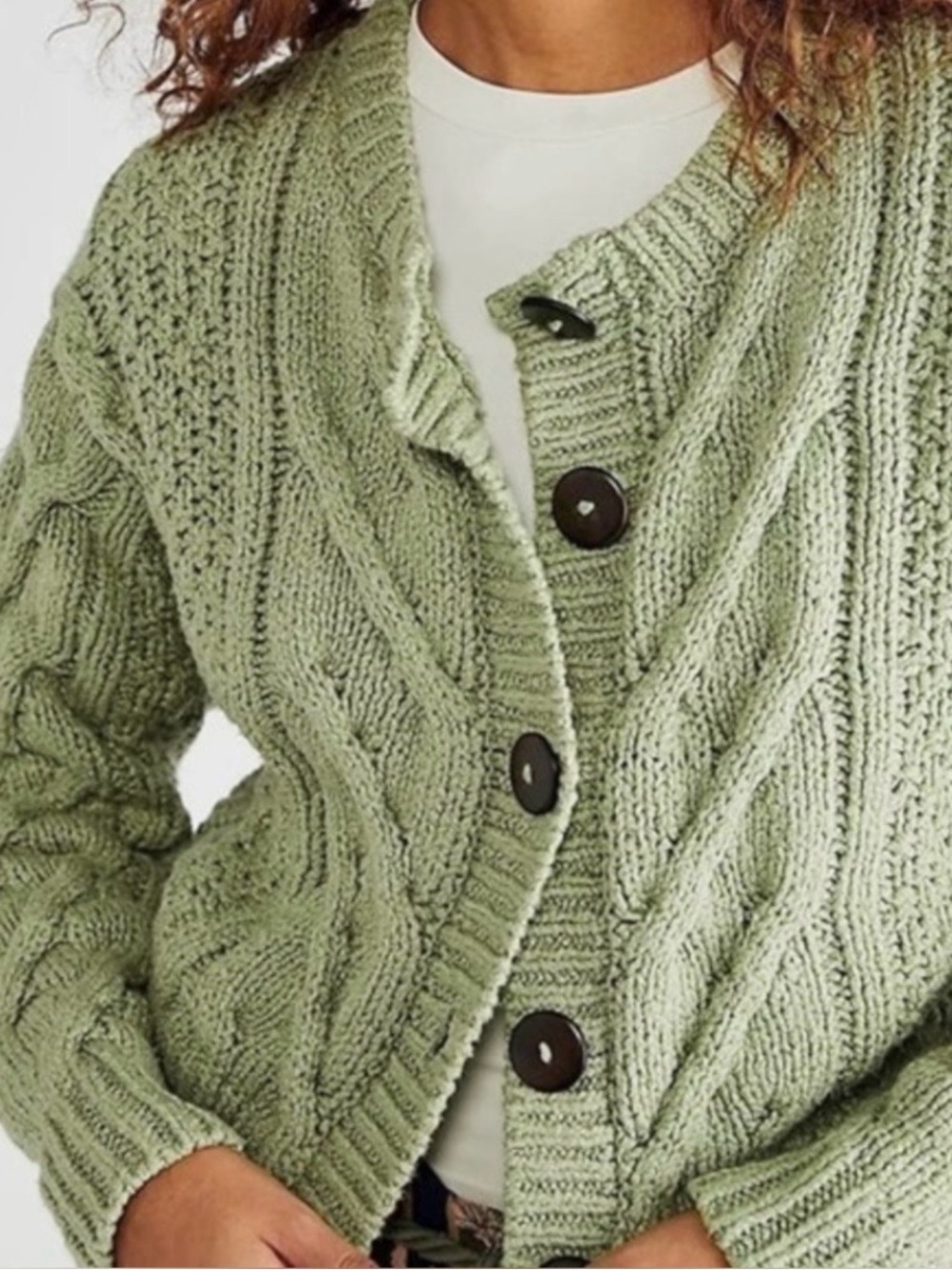 Free People Bonfire Cardi Size M
